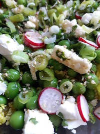 saladde petit pois frais de Sonia