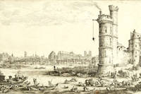 Extrait de la Vue du Pont Neuf par Jacques Callot